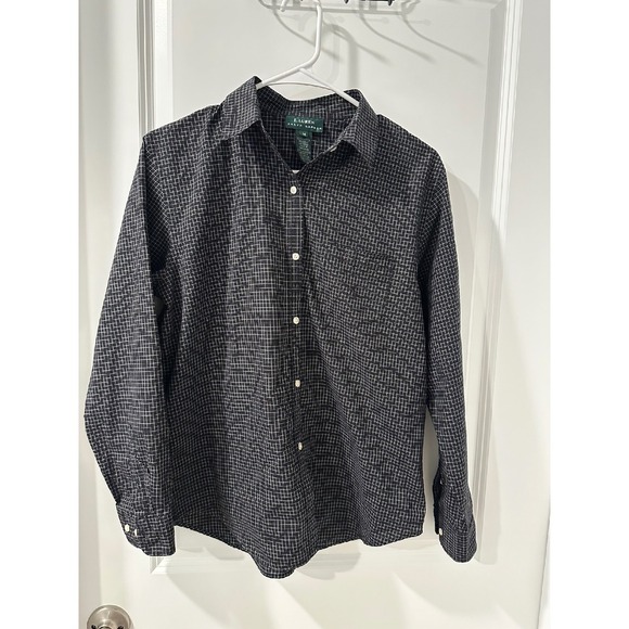 Lauren Ralph Lauren Other - Lauren Ralph Lauren Plaid Button‎ Down Shirt Long Sleeve Career Casual M